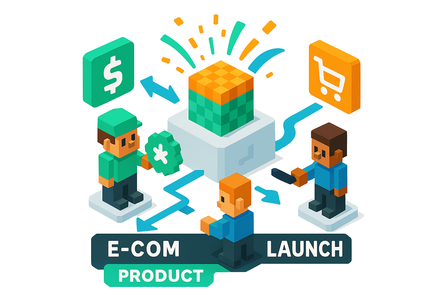 E-commerce product launch workflow